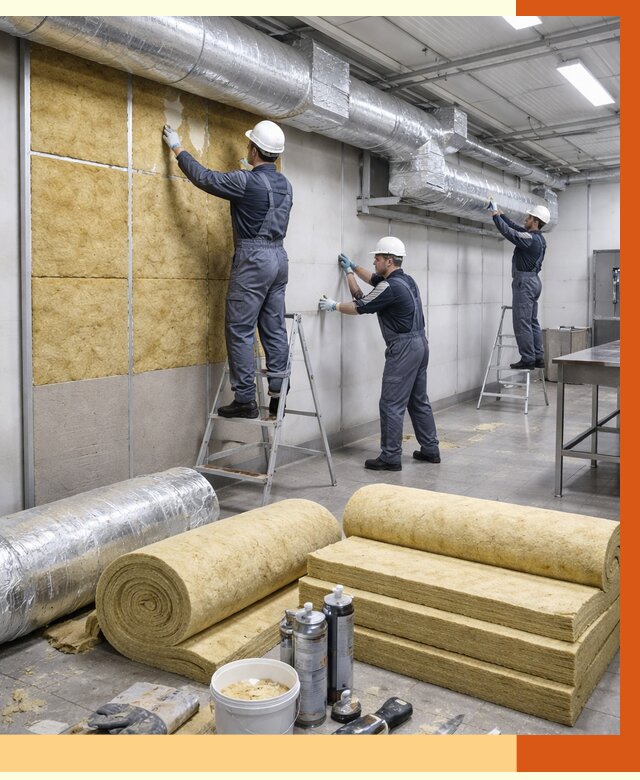 Утепление пищевого цеха в Лыткарине от 12804 руб./м² — комплексно под ключ | ТепломастерЛтк