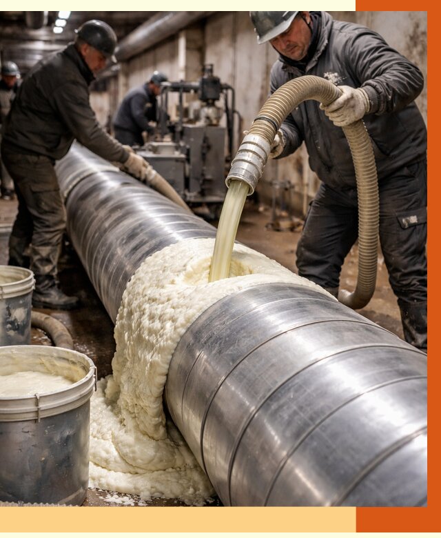 Утепление теплотрассы жидкой теплоизоляцией в Лыткарине от 4302 руб. | ТепломастерЛтк